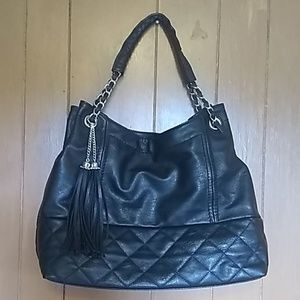 Black handbag purse